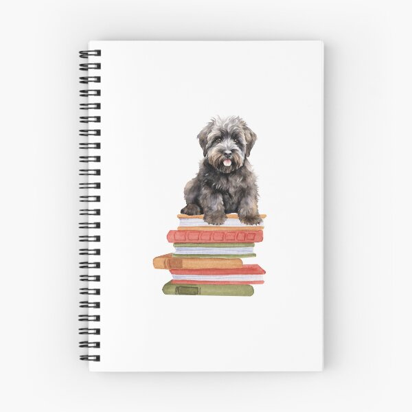 Item preview, Bouvier Des Flandres Puppy And Books designed and sold by TheAnimalZ00.