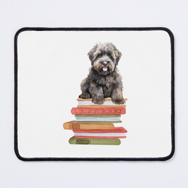 Item preview, Bouvier Des Flandres Puppy And Books designed and sold by TheAnimalZ00.