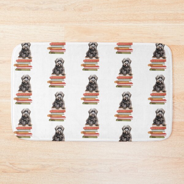 Item preview, Bouvier Des Flandres Puppy And Books designed and sold by TheAnimalZ00.