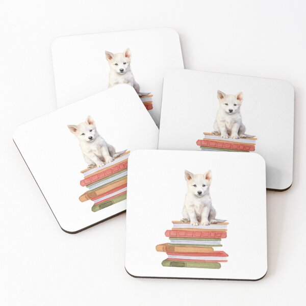 Item preview, Canaan Puppy And Books designed and sold by TheAnimalZ00.
