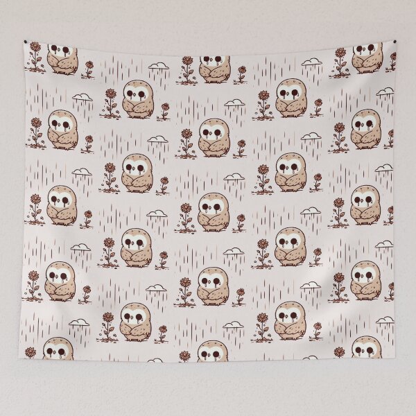 Item preview, Melancholic Owl designed and sold by LemuellTrends.