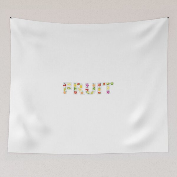 Item preview, Fruit Typography designed and sold by Reethes.