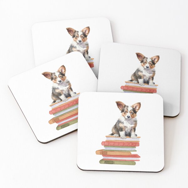Artikelvorschau, Cardigan Welsh Corgi Welpe und Bücher entworfen und verkauft von TheAnimalZ00.