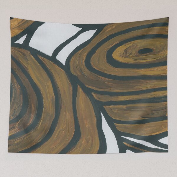 Item preview, Brown Abstract designed and sold by WaterStrokesArt.