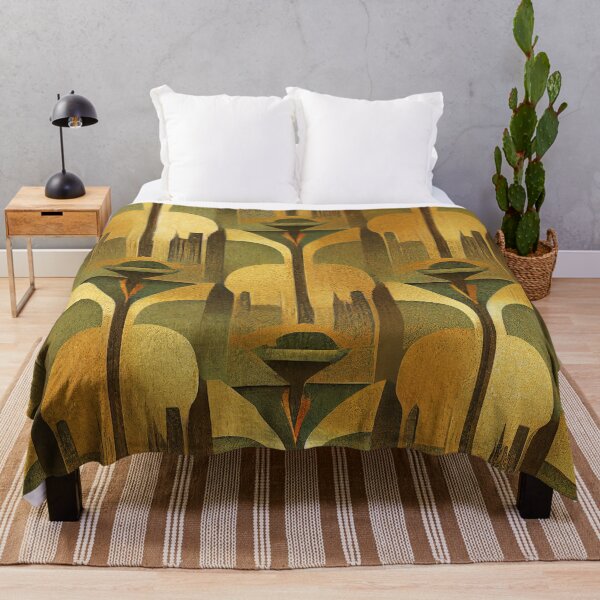 Item preview, Luxurious Earth Tone Colored Elegant Art Deco Pattern designed and sold by DEC02.