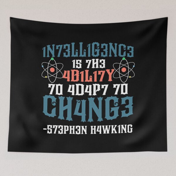 Item preview,  Intelligence Is The Ability To Adapt To Change Science T Shirt Gift Women Men designed and sold by GabrielBrian.