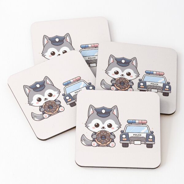 Item preview, Police Car Wolf designed and sold by LemuellTrends.