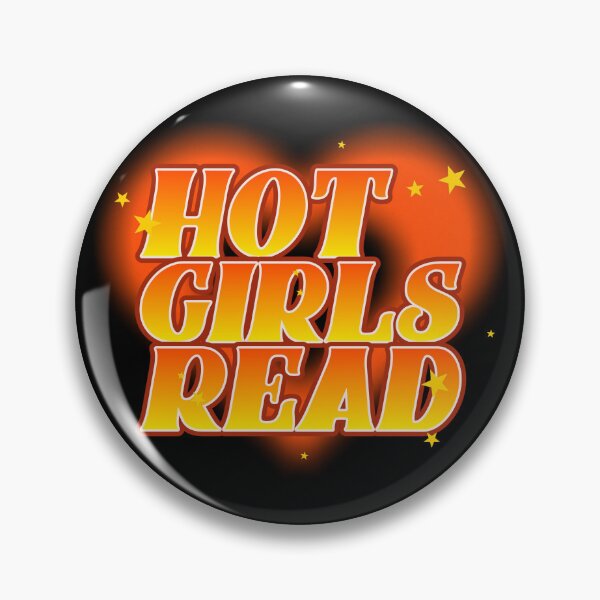 Item preview, Hot Girls Read  designed and sold by BookishLounge.