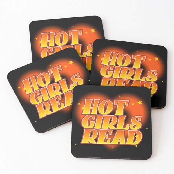 Item preview, Hot Girls Read  designed and sold by BookishLounge.
