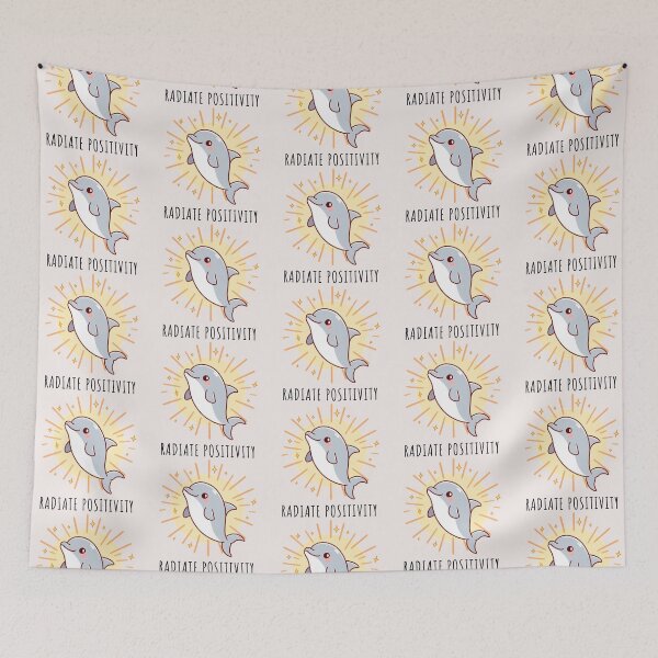 Item preview, Radiate Positivity Dolphin designed and sold by LemuellTrends.
