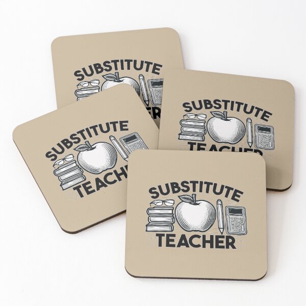 Item preview, Substitute Teacher - Vintage Apple For Preschool Teacher designed and sold by Daqomm.