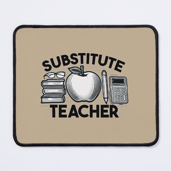 Item preview, Substitute Teacher - Vintage Apple For Preschool Teacher designed and sold by Daqomm.