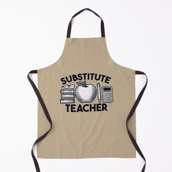 Item preview, Substitute Teacher - Vintage Apple For Preschool Teacher designed and sold by Daqomm.