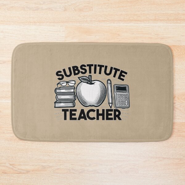 Item preview, Substitute Teacher - Vintage Apple For Preschool Teacher designed and sold by Daqomm.