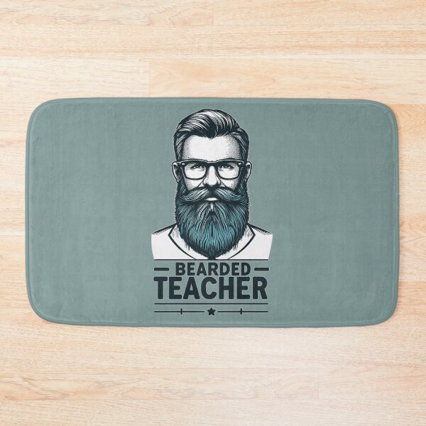 Item preview, Bearded Teacher - Funny Jokes Appreciation Gift designed and sold by Daqomm.