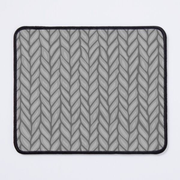 Item preview, Grayish Winter Knit Pattern Drawing designed and sold by Unhinged Heather.