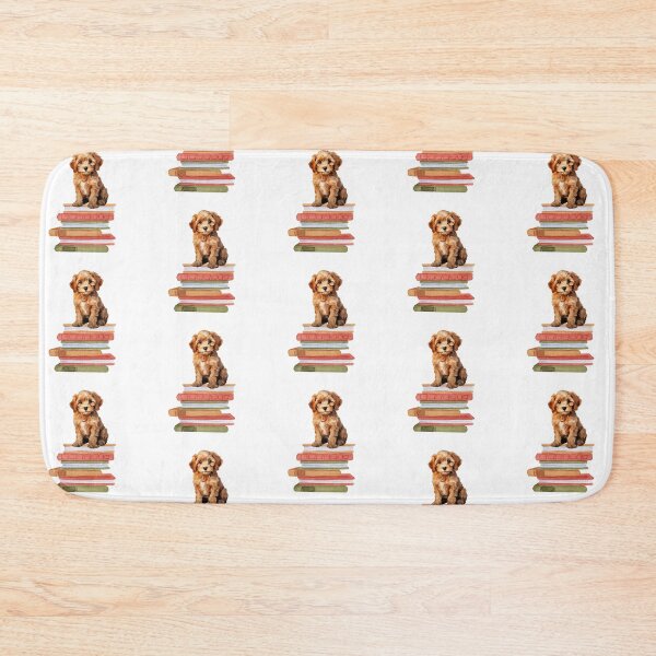 Item preview, Cockapoo Puppy And Books designed and sold by TheAnimalZ00.