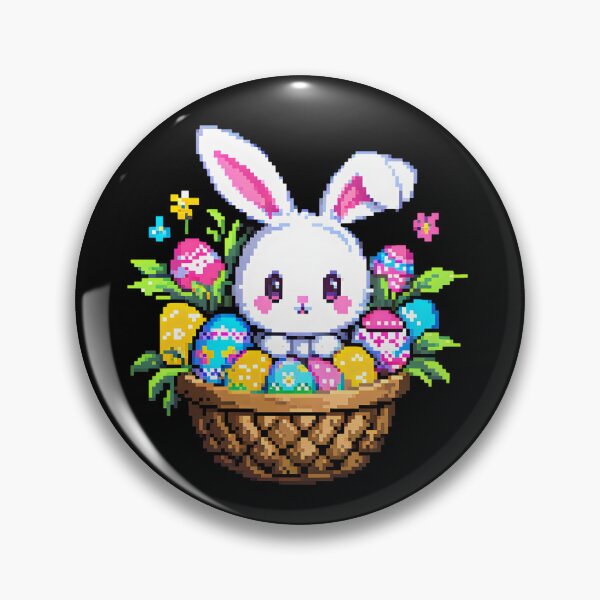Item preview, Lindo conejito de Pascua y canasta designed and sold by Jackson-Will.
