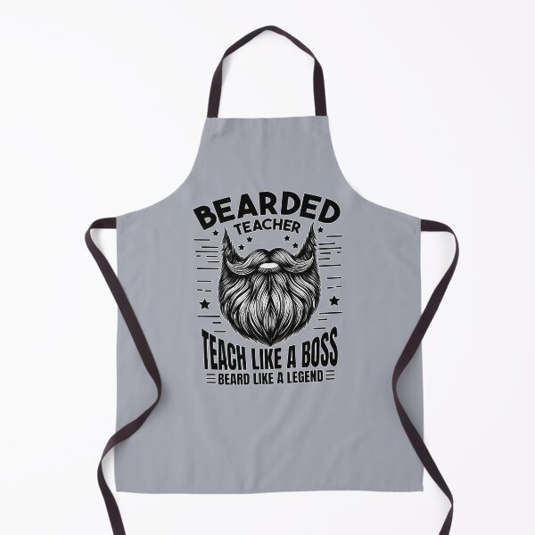Item preview, Bearded Teacher Quote - Teach Like A Boss designed and sold by Daqomm.