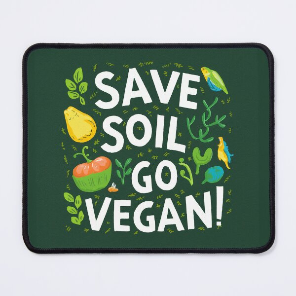 Item preview, Save Soil Go Vegan designed and sold by veganeats.