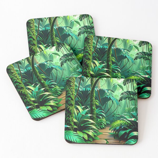 Artikelvorschau, Sunny Jungle Pattern entworfen und verkauft von TheArtOfPat.