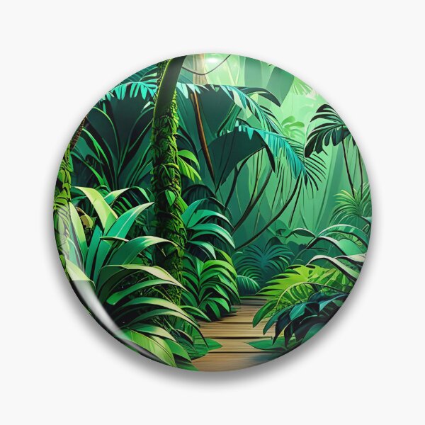 Artikelvorschau, Sunny Jungle Pattern entworfen und verkauft von TheArtOfPat.
