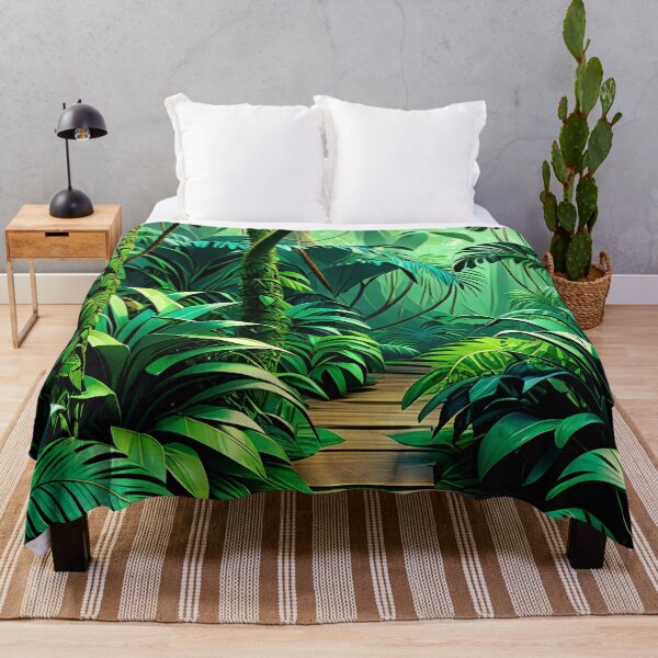 Artikelvorschau, Sunny Jungle Pattern entworfen und verkauft von TheArtOfPat.