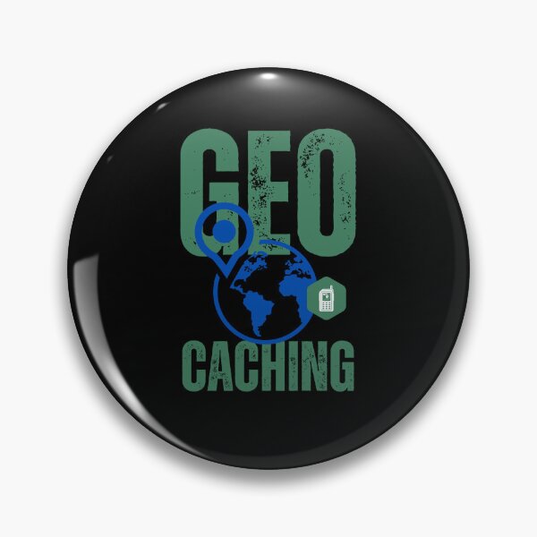 Item preview, Geocaching Cool Theme Print designed and sold by Thehatinthecat.