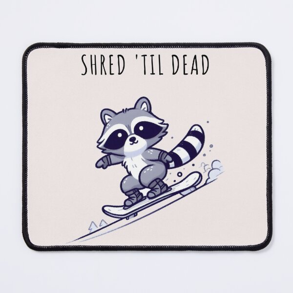 Item preview, Shredding Raccoon designed and sold by LemuellTrends.