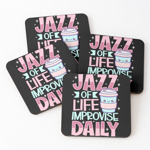 Item preview, Jazz of Life Improvise Daily designed and sold by RuggedCocoShop.