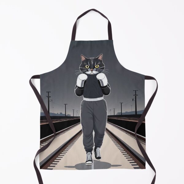 Item preview, Workout Boxer Cat designed and sold by TheDarkWardrobe.