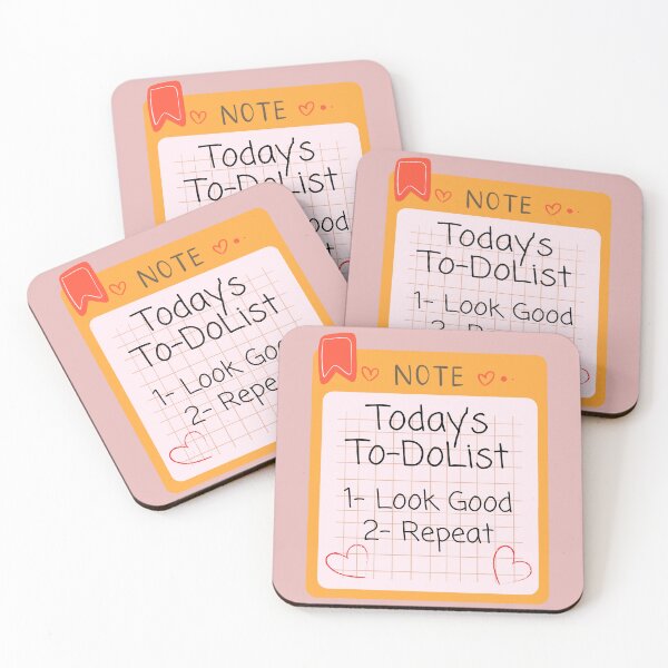 Item preview, Today's To-Do List: Look Good List designed and sold by Seedcap7.