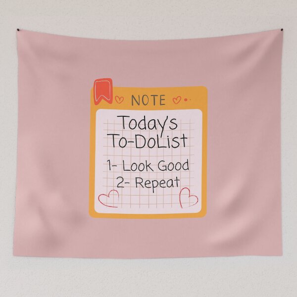 Item preview, Today's To-Do List: Look Good List designed and sold by Seedcap7.