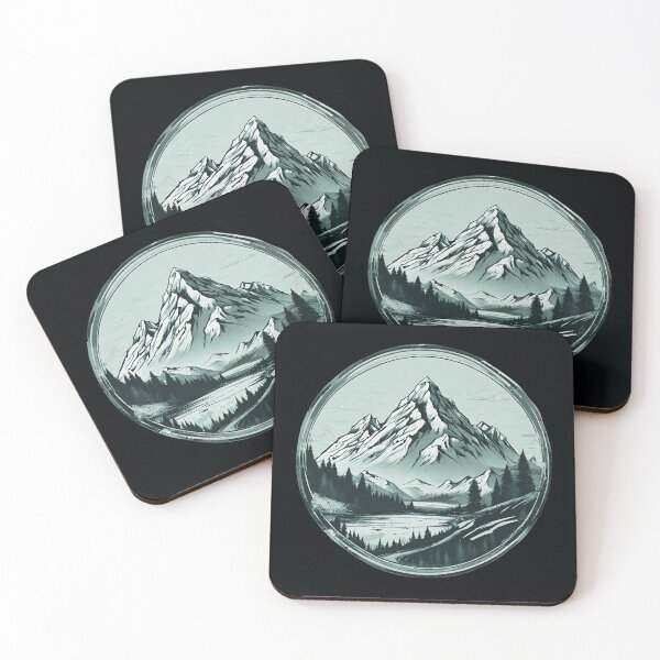 Item preview, Rugged Wilderness Mountain Design designed and sold by Graywing68.