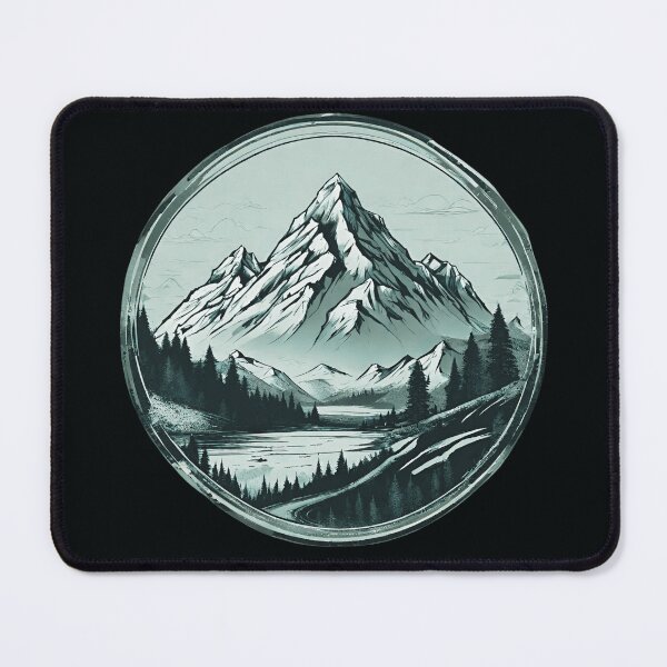 Item preview, Rugged Wilderness Mountain Design designed and sold by Graywing68.