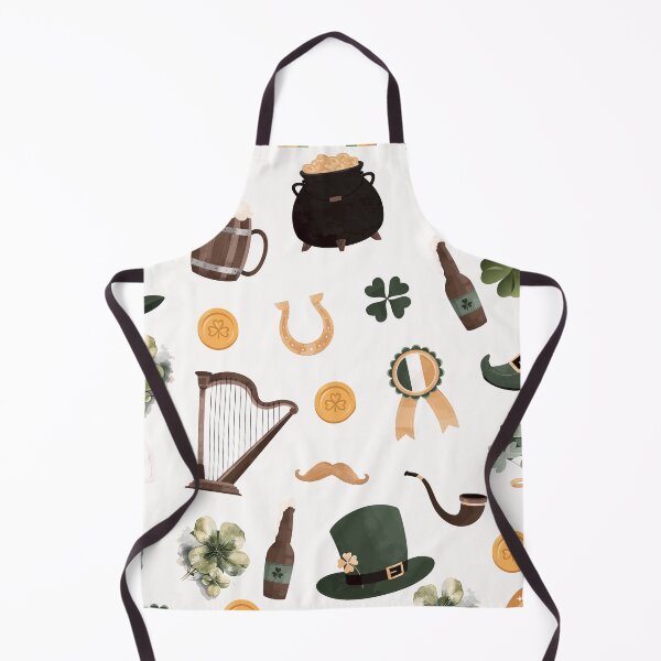 Item preview, Vintage shamrock Background designed and sold by wildwhimsical.