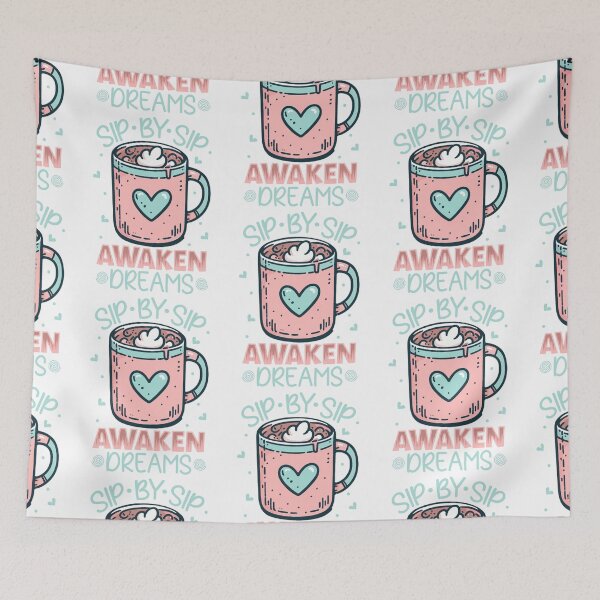 Item preview, Sip by Sip Awaken Dreams designed and sold by RuggedCocoShop.