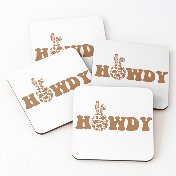Item preview, Howdy Bunny Cow Print designed and sold by jennysselling.
