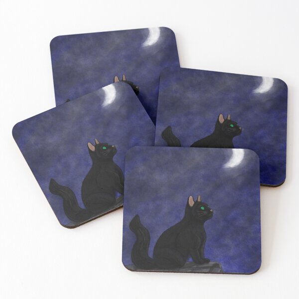 Item preview, Cat in the Night designed and sold by Pocket-Moon.