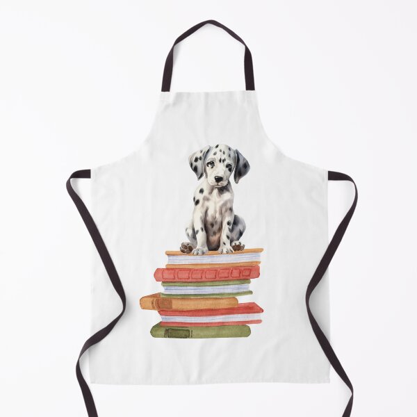 Item preview, Dalmatian Puppy And Books designed and sold by TheAnimalZ00.