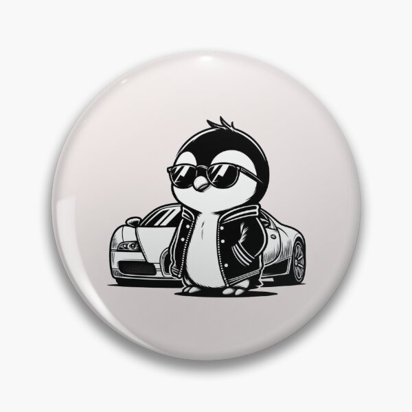 Item preview, Hyper Car Penguin designed and sold by LemuellTrends.