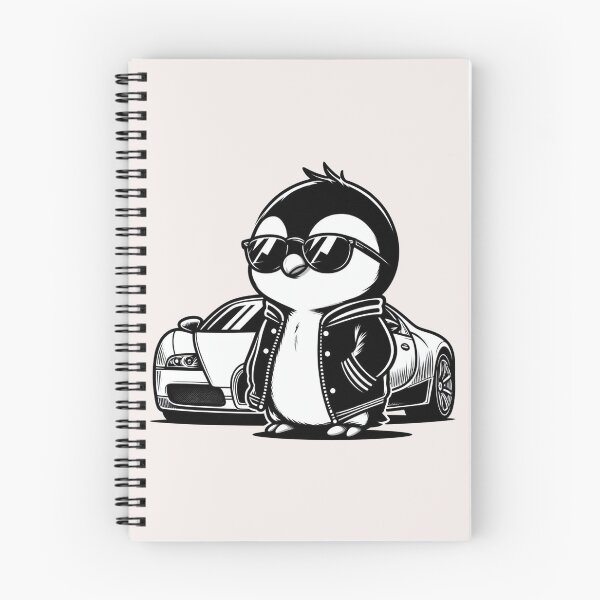 Item preview, Hyper Car Penguin designed and sold by LemuellTrends.