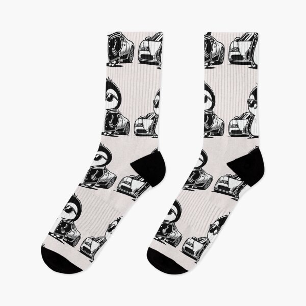 Item preview, Hyper Car Penguin designed and sold by LemuellTrends.