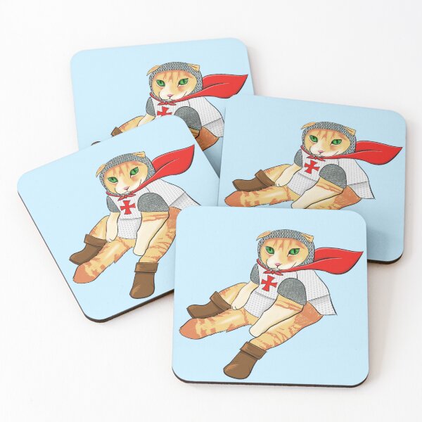 Item preview, Cat Knight designed and sold by WizardBirbArts.