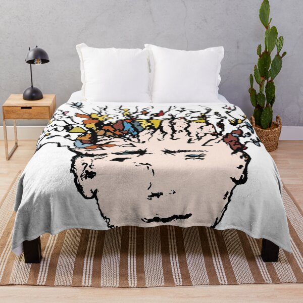 Item preview, Anxiety Stress Head Sad Troubled Disorder Madness Worry Disturbed designed and sold by cookymunster.