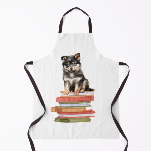 Item preview, Finnish Lapphund Puppy And Books designed and sold by TheAnimalZ00.
