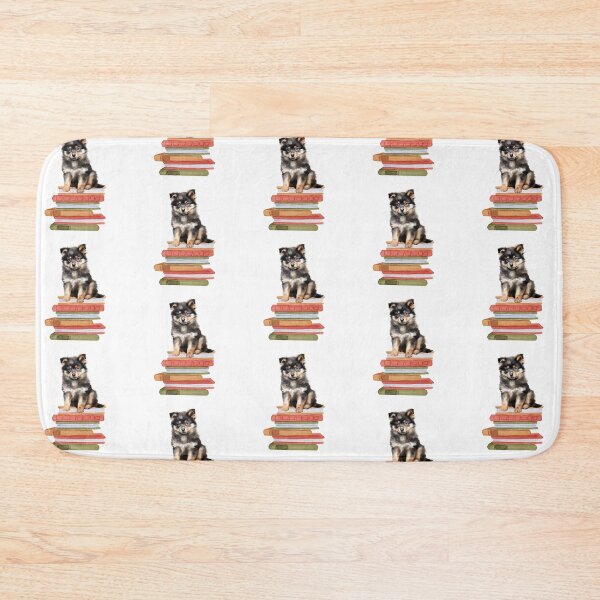 Item preview, Finnish Lapphund Puppy And Books designed and sold by TheAnimalZ00.