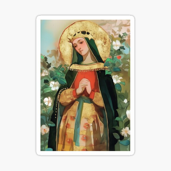 Item preview, Saint Matilda of Germany designed and sold by SanctifiedSouls.