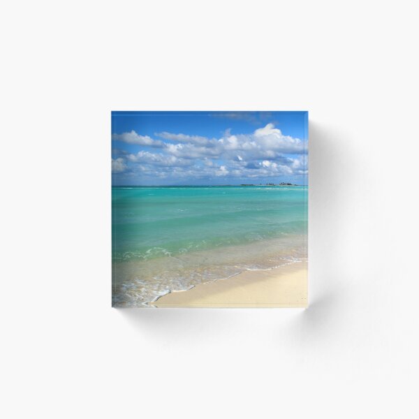 Breezy Day at Gillam Bay Acrylic Block