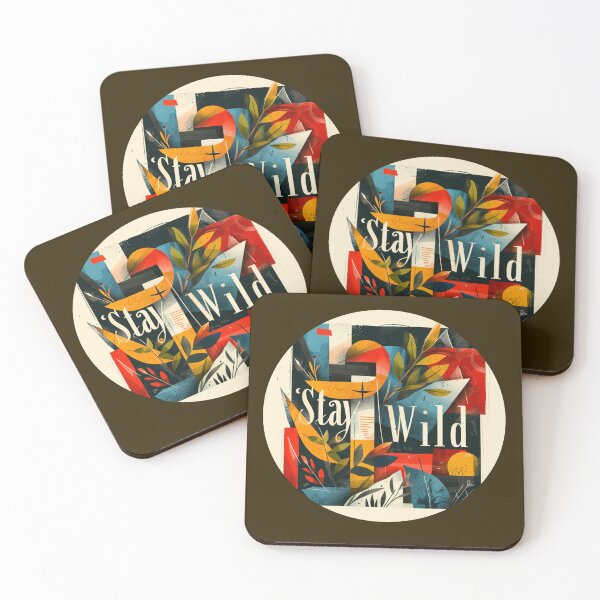 Item preview, Stay Wild: Geometric Fusion & Modern Typography designed and sold by Ace Apparel  Attire.